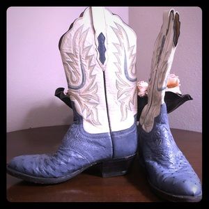Lucchese Ostrich cowboy boots